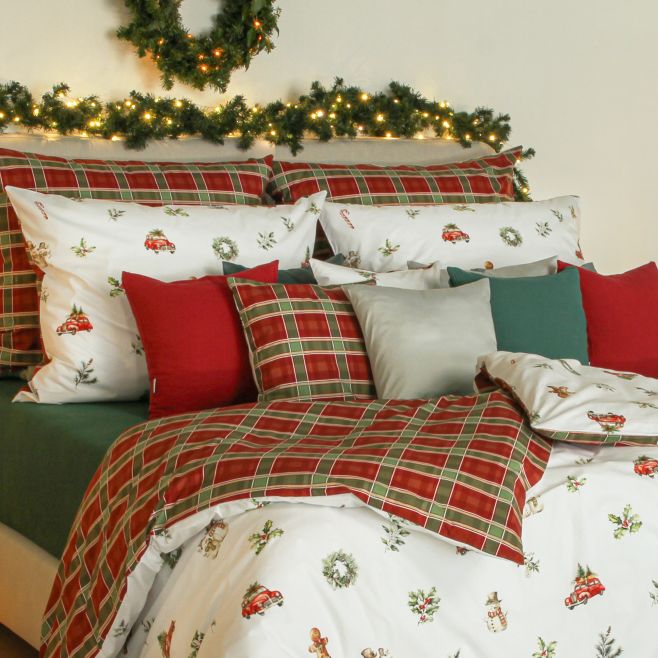 🎄 Když se domov promění v nejkrásnější místo na světě... ❤️ Bavlněné povlečení „Vánoční jízda“ v sobě nese kouzlo těch...