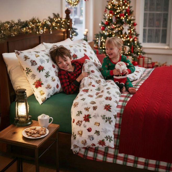 🎄Vyslyšeli jsme vaše přání! Vánoční KREPOVÉ POVLEČENÍ je tu. 🥰 Letos jsme na vaše přání připravili vánoční KREPOVÉ...